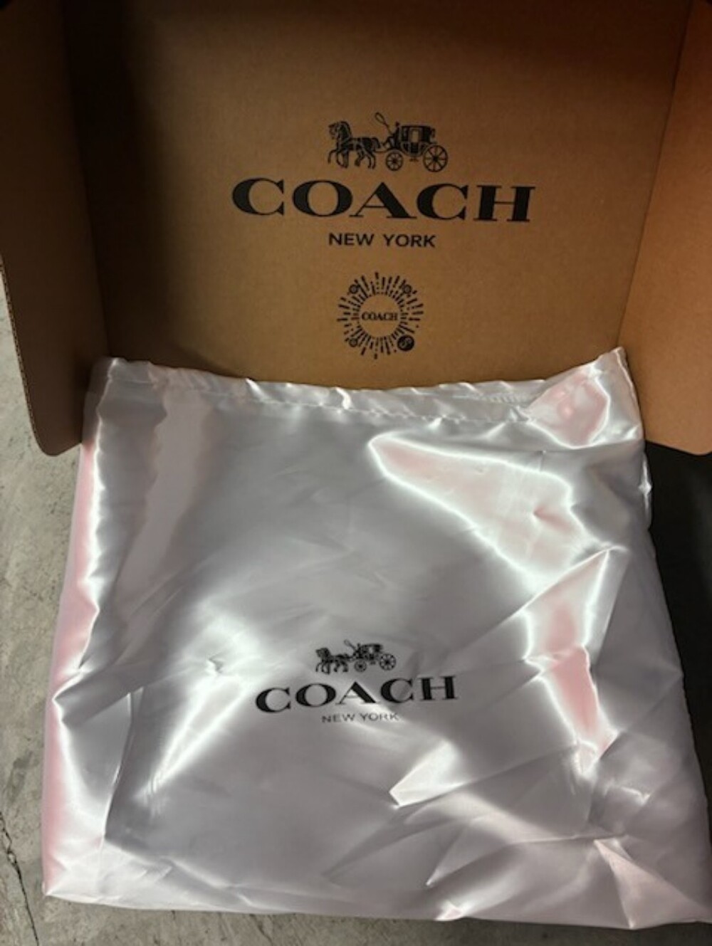 Coach Pink Leather Satchel with Floral Charm and Gold Hardware - Picture 8 of 10